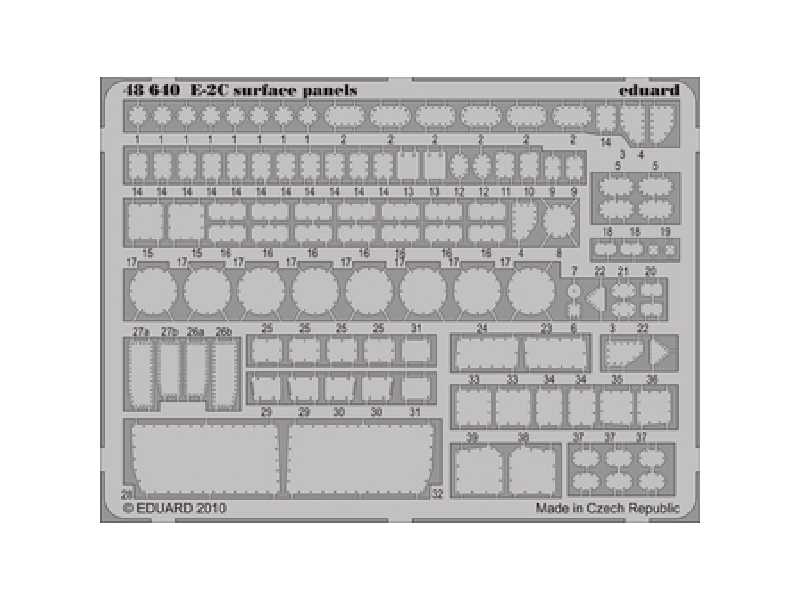 E-2C surface panels 1/48 - Kinetic - image 1