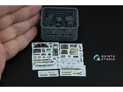 Bristol Beaufighter Mk.Vi - 3d-printed & Coloured Interior On Decal Paper With 3d-printed Resin Part (For Tamiya Kits) - image 1