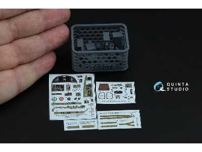 Bristol Beaufighter Nf.Mk.Vi - 3d-printed & Coloured Interior On Decal Paper With 3d-printed Resin Part (For Tamiya Kits) - imag