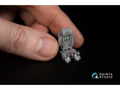 Mig-25 Bm - 3d-printed & Coloured Interior On Decal Paper With 3d-printed Resin Parts (For Icm Kits) - image 3