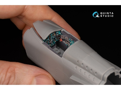 Mig-25 Bm - 3d-printed & Coloured Interior On Decal Paper With 3d-printed Resin Parts (For Icm Kits) - image 5