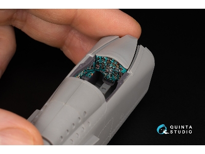 Mig-25 Bm - 3d-printed & Coloured Interior On Decal Paper With 3d-printed Resin Parts (For Icm Kits) - image 6