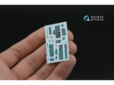 Mig-25 Bm - 3d-printed & Coloured Interior On Decal Paper With 3d-printed Resin Parts (For Icm Kits) - image 12