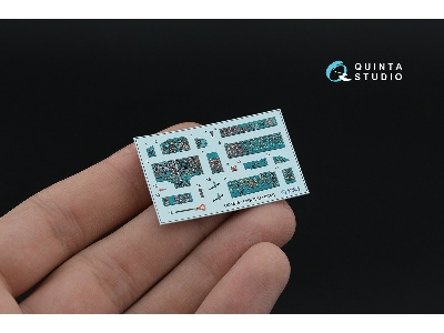 Mig-25 Bm - 3d-printed & Coloured Interior On Decal Paper With 3d-printed Resin Parts (For Icm Kits) - image 13