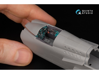 Mig-25 Rb / Rbt - 3d-printed & Coloured Interior On Decal Paper With 3d-printed Resin Parts (For Icm Kits) - image 5