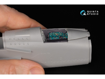 Mig-25 Rb / Rbt - 3d-printed & Coloured Interior On Decal Paper With 3d-printed Resin Parts (For Icm Kits) - image 7