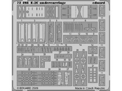E-2C undercarriage 1/72 - Hasegawa - image 1
