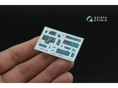 Mig-25 Rb / Rbt - 3d-printed & Coloured Interior On Decal Paper With 3d-printed Resin Parts (For Icm Kits) - image 14