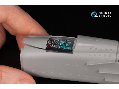 Mig-25 Rbf - 3d-printed & Coloured Interior On Decal Paper With 3d-printed Resin Parts (For Icm Kits) - image 4