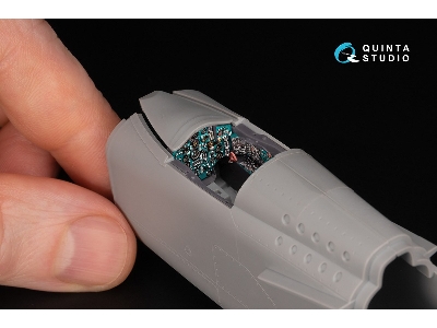 Mig-25 Rbf - 3d-printed & Coloured Interior On Decal Paper With 3d-printed Resin Parts (For Icm Kits) - image 5