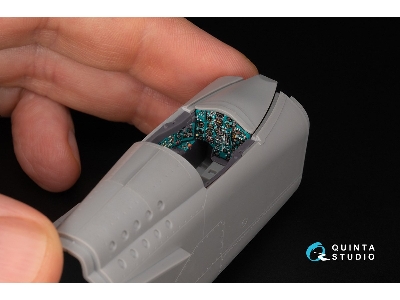 Mig-25 Rbf - 3d-printed & Coloured Interior On Decal Paper With 3d-printed Resin Parts (For Icm Kits) - image 6