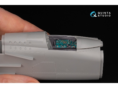 Mig-25 Rbf - 3d-printed & Coloured Interior On Decal Paper With 3d-printed Resin Parts (For Icm Kits) - image 7