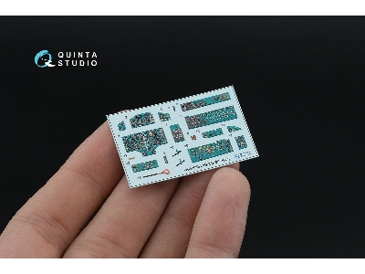 Mig-25 Rbf - 3d-printed & Coloured Interior On Decal Paper With 3d-printed Resin Parts (For Icm Kits) - image 13