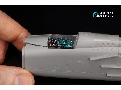 Mig-25 Pd - 3d-printed & Coloured Interior On Decal Paper With 3d-printed Resin Parts (For Icm Kits) - image 4