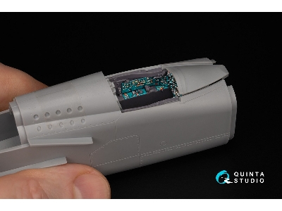 Mig-25 Pd - 3d-printed & Coloured Interior On Decal Paper With 3d-printed Resin Parts (For Icm Kits) - image 7