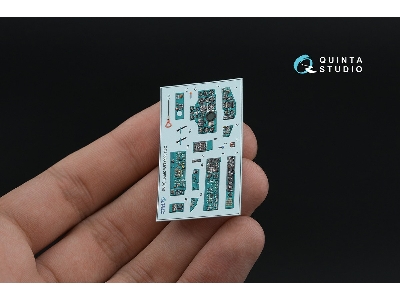 Mig-25 Pd - 3d-printed & Coloured Interior On Decal Paper With 3d-printed Resin Parts (For Icm Kits) - image 12