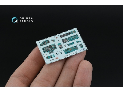 Mig-25 Pd - 3d-printed & Coloured Interior On Decal Paper With 3d-printed Resin Parts (For Icm Kits) - image 13