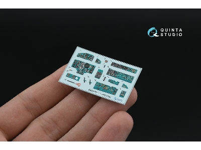 Mig-25 Pd - 3d-printed & Coloured Interior On Decal Paper With 3d-printed Resin Parts (For Icm Kits) - image 14