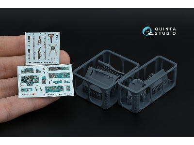 Mig-25 Pd - 3d-printed & Coloured Interior On Decal Paper With 3d-printed Resin Parts (For Icm Kits) - image 15