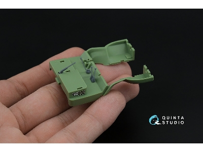 Apa-5d - 3d-printed & Coloured Interior On Decal Paper With 3d-printed Resin Part (For Kitty Hawk And Zimi Model Kits) - image 6