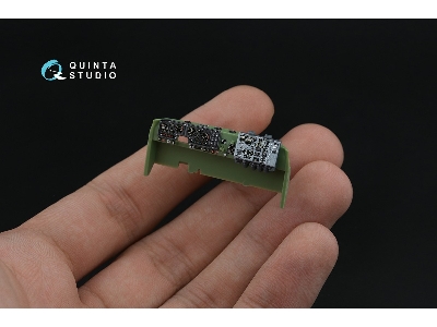 Apa-5d - 3d-printed & Coloured Interior On Decal Paper With 3d-printed Resin Part (For Kitty Hawk And Zimi Model Kits) - image 8