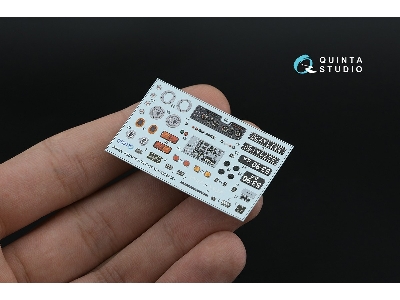 Apa-5d - 3d-printed & Coloured Interior On Decal Paper With 3d-printed Resin Part (For Kitty Hawk And Zimi Model Kits) - image 1