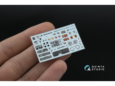 Apa-5d - 3d-printed & Coloured Interior On Decal Paper With 3d-printed Resin Part (For Kitty Hawk And Zimi Model Kits) - image 1