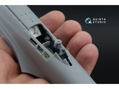 Fairey Battle Mk.I - 3d-printed & Coloured Interior On Decal Paper With 3d-printed Resin Parts (For Trumpeter Kits) - image 4