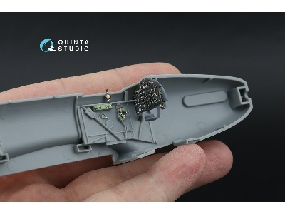 Fairey Battle Mk.I - 3d-printed & Coloured Interior On Decal Paper With 3d-printed Resin Parts (For Trumpeter Kits) - image 9