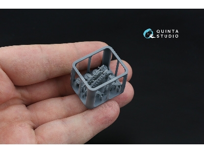 Fairey Battle Mk.I - 3d-printed & Coloured Interior On Decal Paper With 3d-printed Resin Parts (For Trumpeter Kits) - image 11