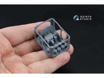 Fairey Battle Mk.I - 3d-printed & Coloured Interior On Decal Paper With 3d-printed Resin Parts (For Trumpeter Kits) - image 13