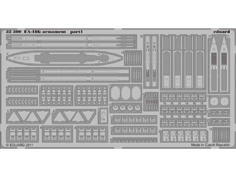 EA-18G armament 1/32 - Trumpeter - image 1