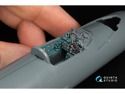 Mig-21 Mf Fishbed-j (Moscow Plant) - 3d-printed & Coloured Interior On Decal Paper With 3d-printed Resin Parts (For Eduard Kits)