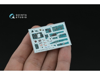 Mig-21 Mf Fishbed-j (Moscow Plant) - 3d-printed & Coloured Interior On Decal Paper With 3d-printed Resin Parts (For Eduard Kits)