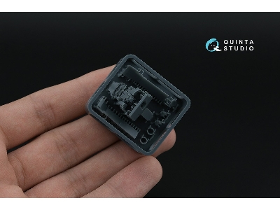 Mig-21 Mf Fishbed-j (Moscow Plant) - 3d-printed & Coloured Interior On Decal Paper With 3d-printed Resin Parts (For Eduard Kits)