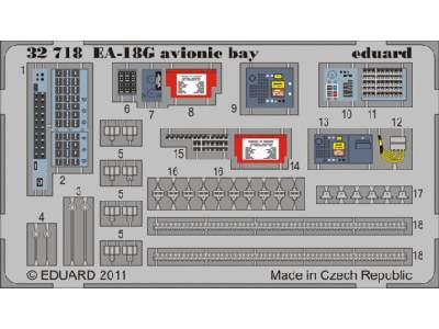 EA-18G avionic bay 1/32 - Trumpeter - image 1