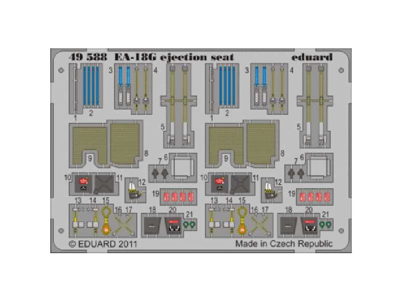 EA-18G ejection seat 1/48 - Hasegawa - image 1