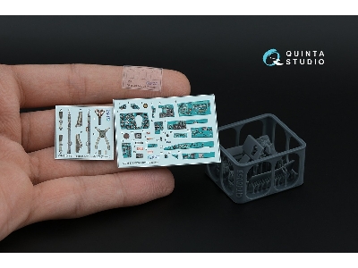 Mig-21 Smt Fishbed-k - 3d-printed & Coloured Interior On Decal Paper With 3d-printed Resin Parts (For Eduard Kits) - image 2