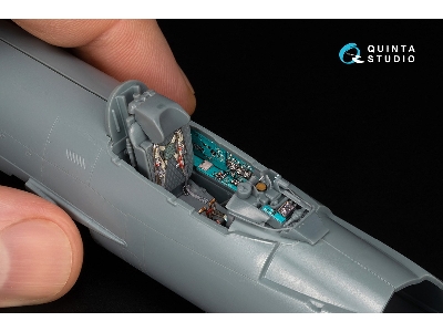 Mig-21 Smt Fishbed-k - 3d-printed & Coloured Interior On Decal Paper With 3d-printed Resin Parts (For Eduard Kits) - image 3
