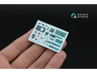 Mig-21 Smt Fishbed-k - 3d-printed & Coloured Interior On Decal Paper With 3d-printed Resin Parts (For Eduard Kits) - image 9