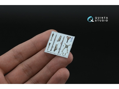 Mig-21 Smt Fishbed-k - 3d-printed & Coloured Interior On Decal Paper With 3d-printed Resin Parts (For Eduard Kits) - image 14