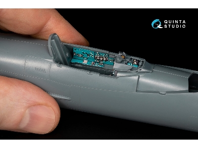 Mig-21 Bis Early Fishbed-l - 3d-printed & Coloured Interior On Decal Paper With 3d-printed Resin Parts (For Eduard Kits) - image