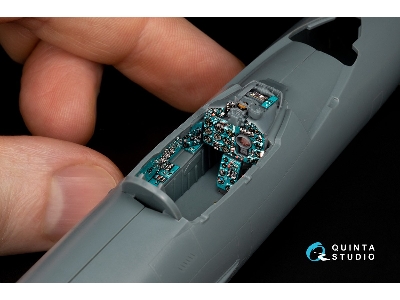 Mig-21 Bis Early Fishbed-l - 3d-printed & Coloured Interior On Decal Paper With 3d-printed Resin Parts (For Eduard Kits) - image