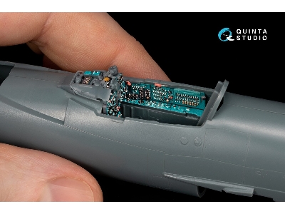 Mig-21 Bis Early Fishbed-l - 3d-printed & Coloured Interior On Decal Paper With 3d-printed Resin Parts (For Eduard Kits) - image