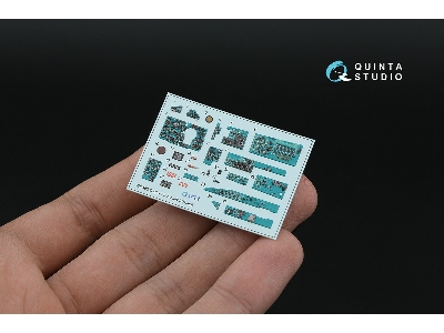 Mig-21 Bis Early Fishbed-l - 3d-printed & Coloured Interior On Decal Paper With 3d-printed Resin Parts (For Eduard Kits) - image