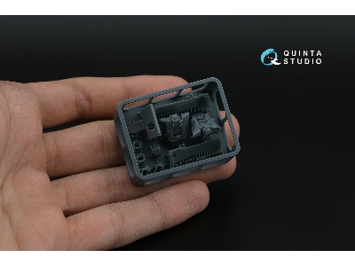 Mig-21 Bis Early Fishbed-l - 3d-printed & Coloured Interior On Decal Paper With 3d-printed Resin Parts (For Eduard Kits) - image