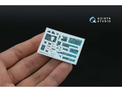 Mig-21 Bis Late Fishbed-n - 3d-printed & Coloured Interior On Decal Paper With 3d-printed Resin Parts (For Eduard Kits) - image 