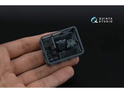 Mig-21 Bis Late Fishbed-n - 3d-printed & Coloured Interior On Decal Paper With 3d-printed Resin Parts (For Eduard Kits) - image 