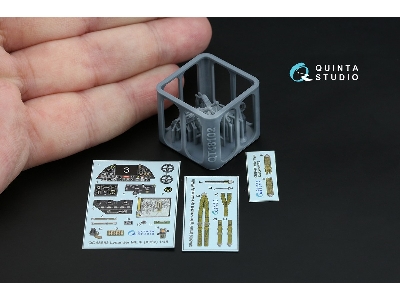 Westland Lysander Mk.Iii - 3d-printed & Coloured Interior On Decal Paper With 3d-printed Resin Parts (For Airfix Kits) - image 1