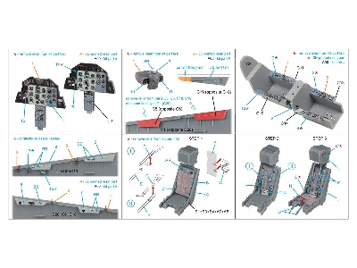 Aero L-39 C - 3d-printed & Coloured Interior With 3d-printed Resin Parts (For Trumpeter Kits) - image 10